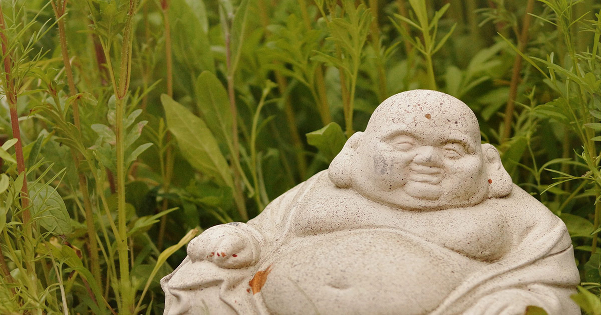 Smiling Buddha Statue